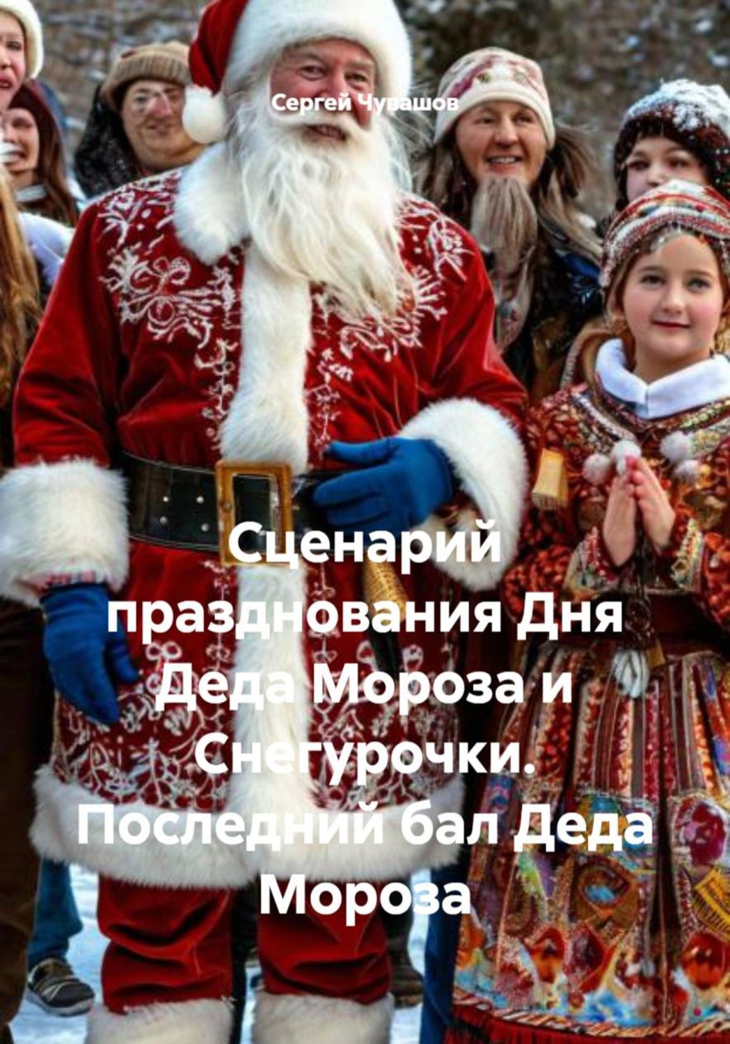 Обложка книги «Сценарий празднования Дня Деда Мороза и Снегурочки. Последний бал Деда Мороза»