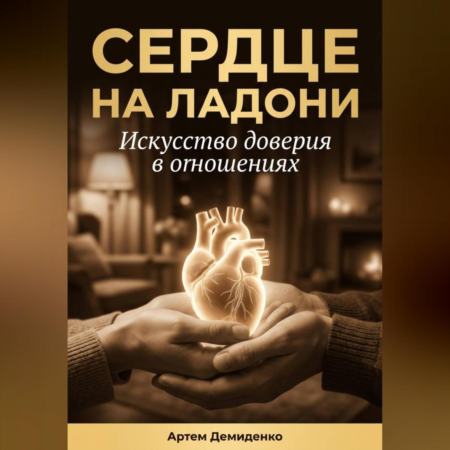 Обложка книги «Сердце на ладони: Искусство доверия в отношениях»