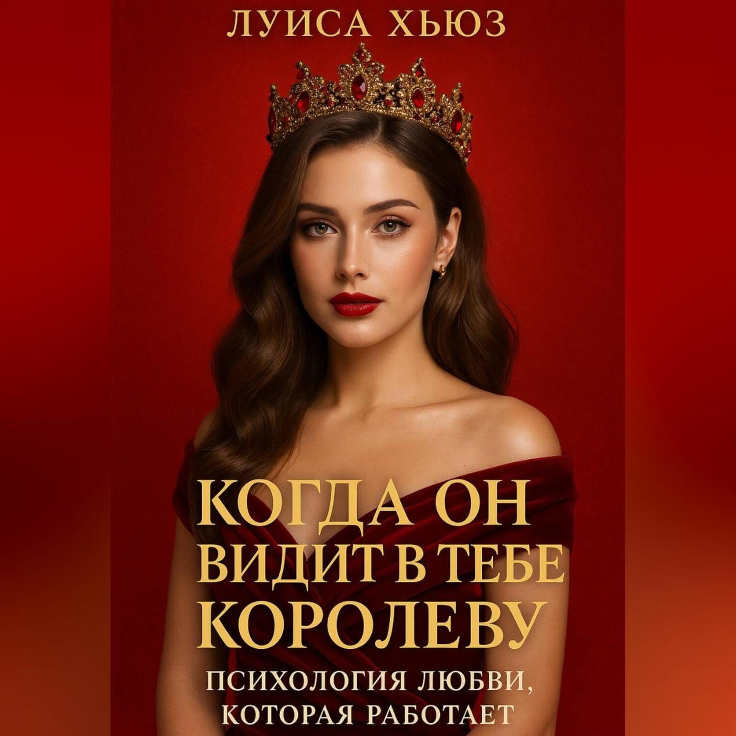Обложка книги «Когда он видит в тебе королеву. Психология любви, которая работает»