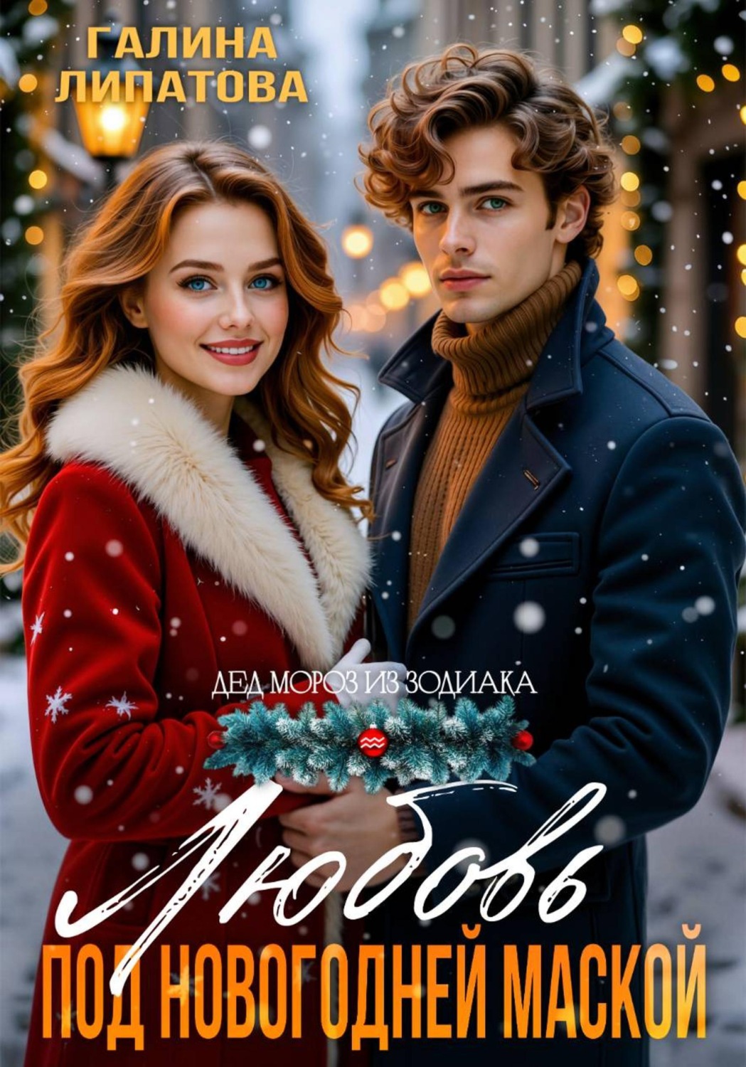 Обложка книги «Любовь под новогодней маской»