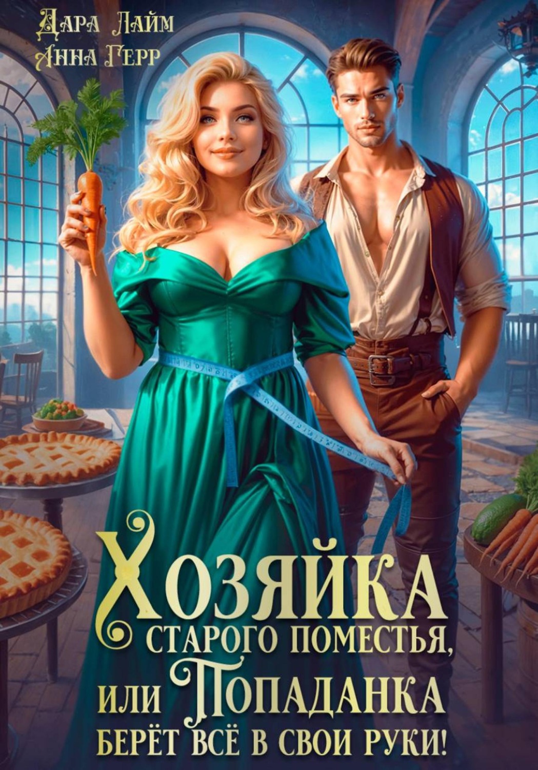 Обложка книги «Хозяйка старого поместья, или Попаданка берёт всё в свои руки!»