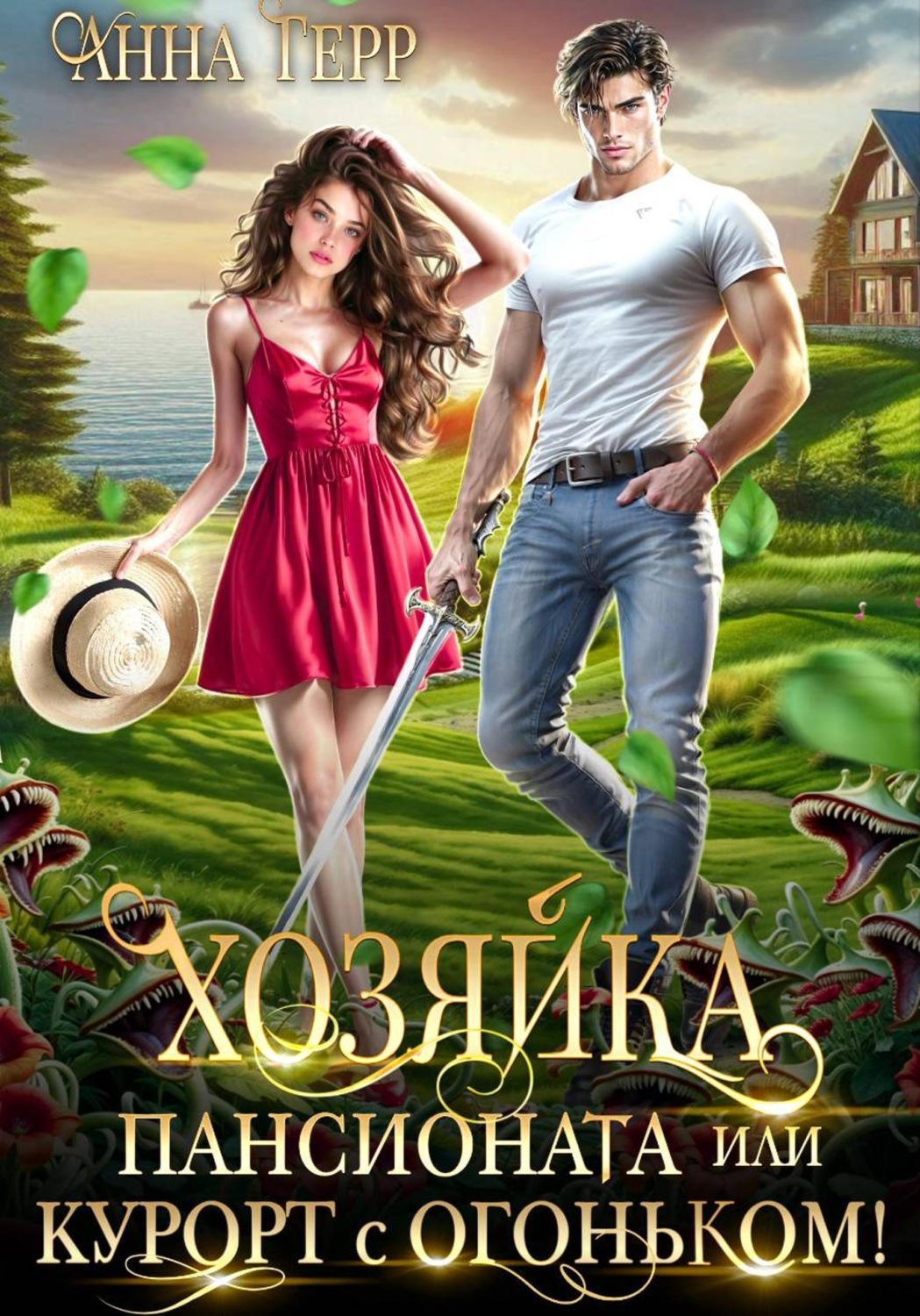 Обложка книги «Хозяйка пансионата или курорт с огоньком!»