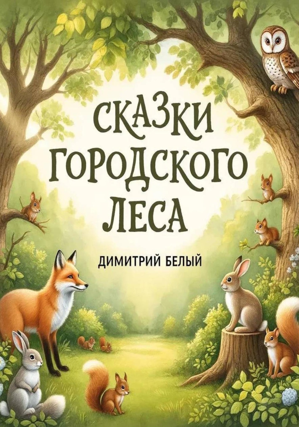 Обложка книги «Сказки городского леса»