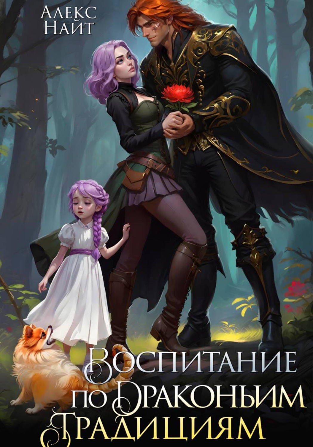 Обложка книги «Воспитание по драконьим традициям. Травница для медного лорда»