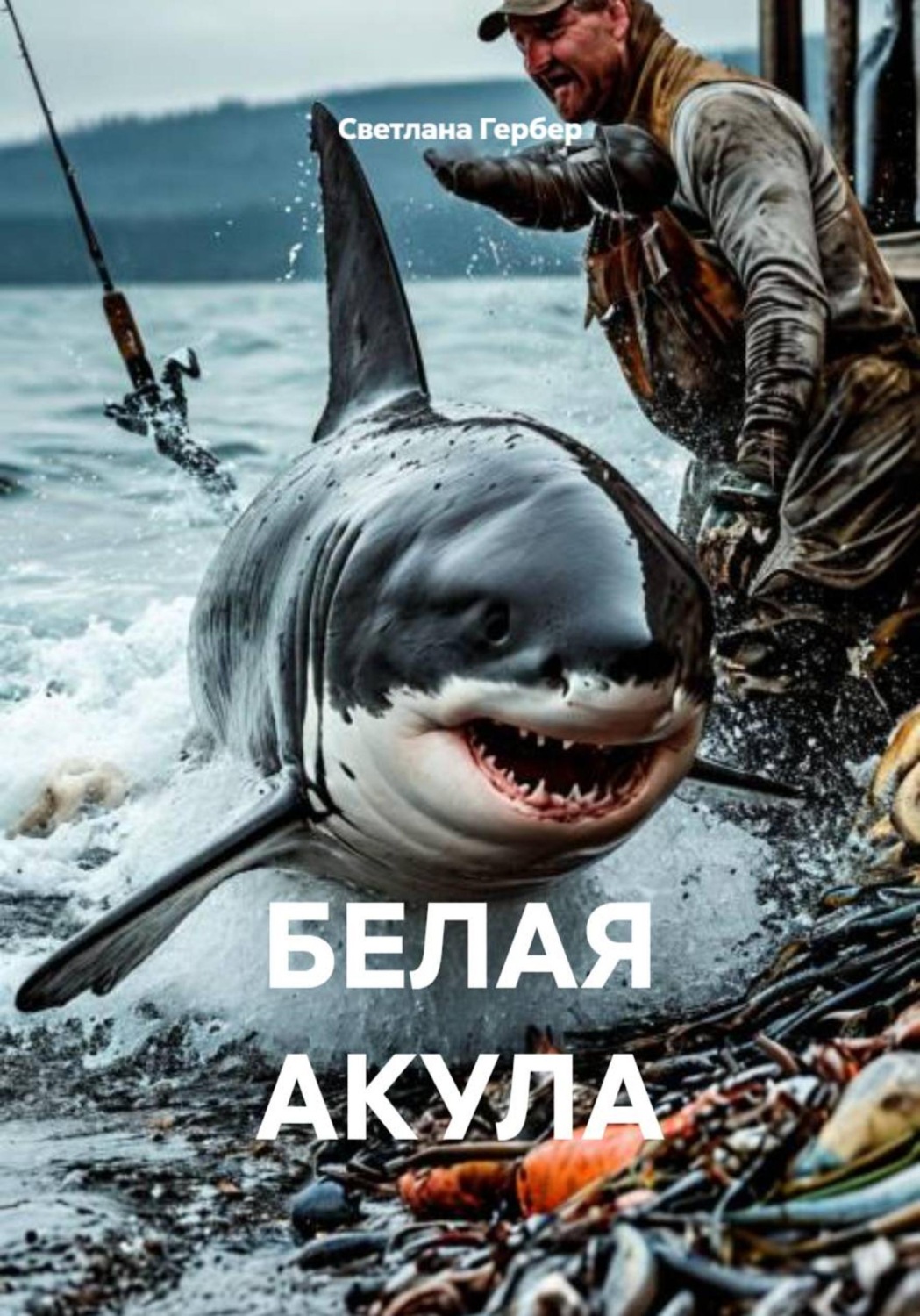 Обложка книги «БЕЛАЯ АКУЛА»