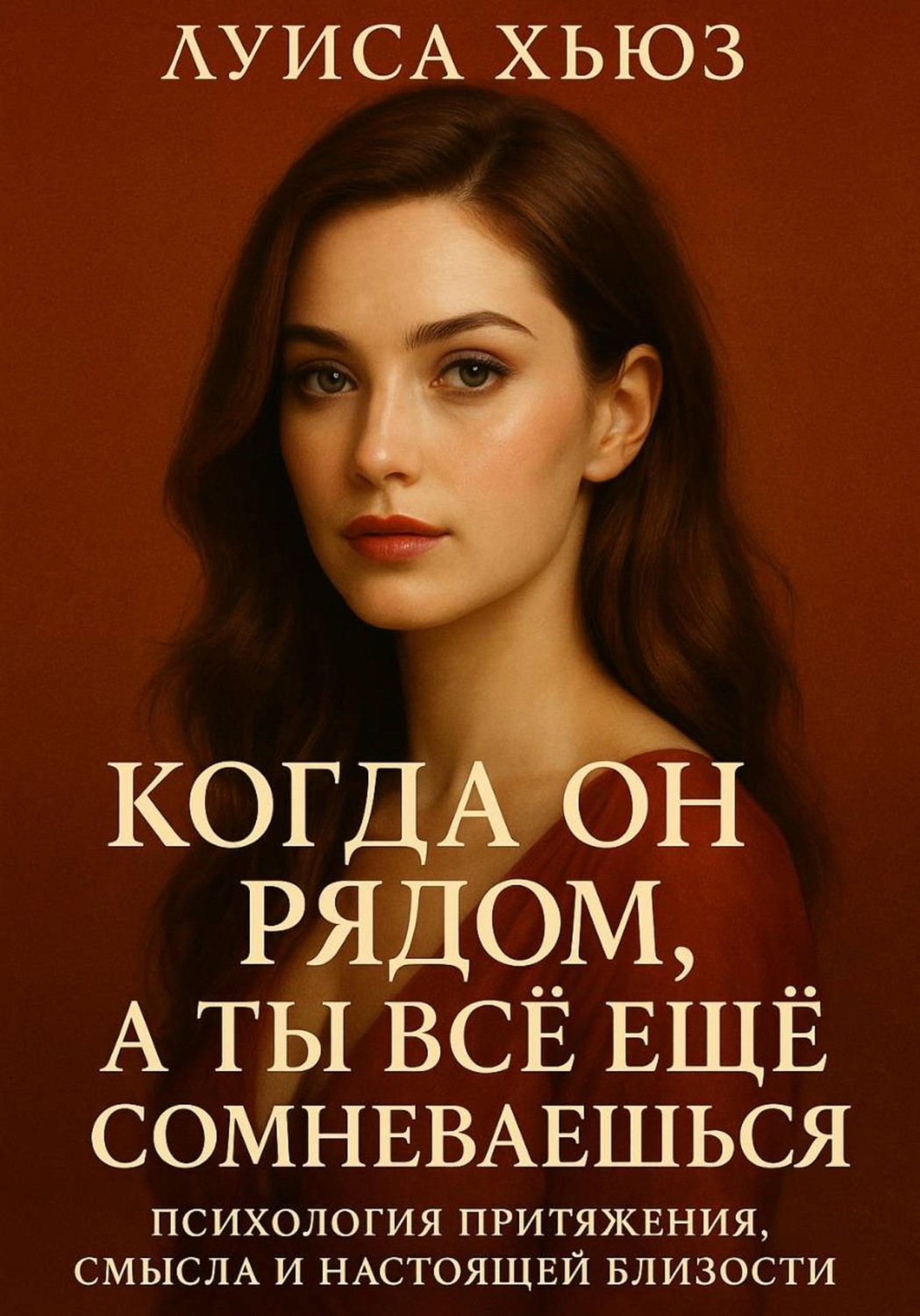 Обложка книги «Когда он рядом, а ты всё ещё сомневаешься. Психология притяжения, смысла и настоящей близости»