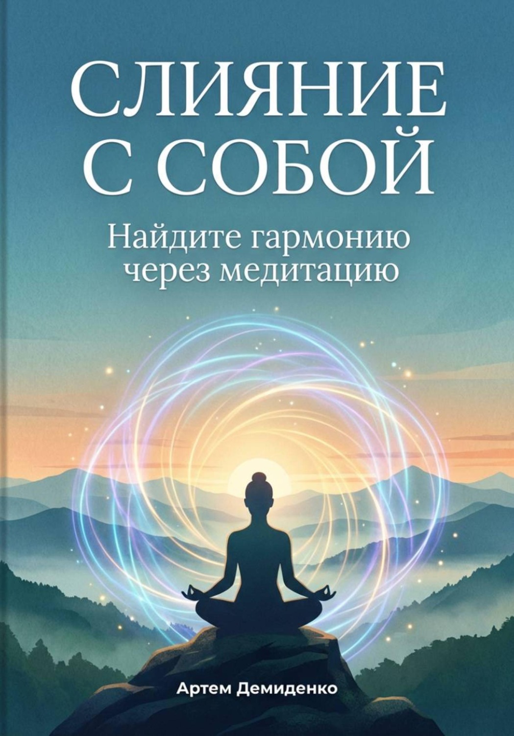 Обложка книги «Слияние с собой: Найдите гармонию через медитацию»