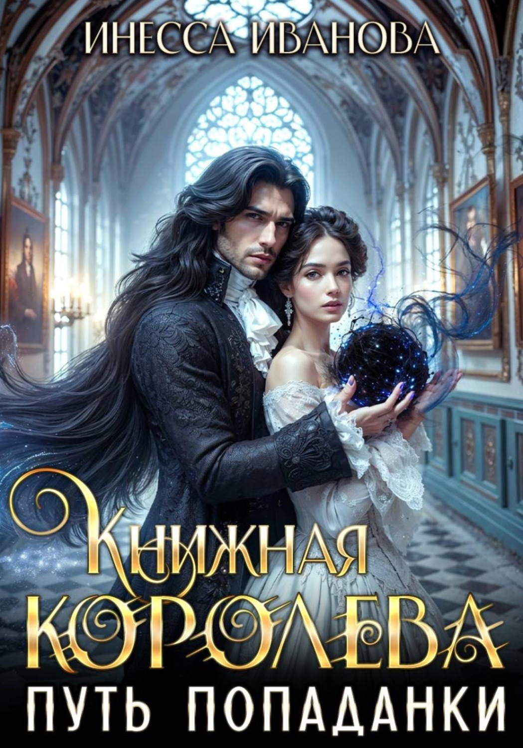 Обложка книги «Книжная королева. Путь попаданки»