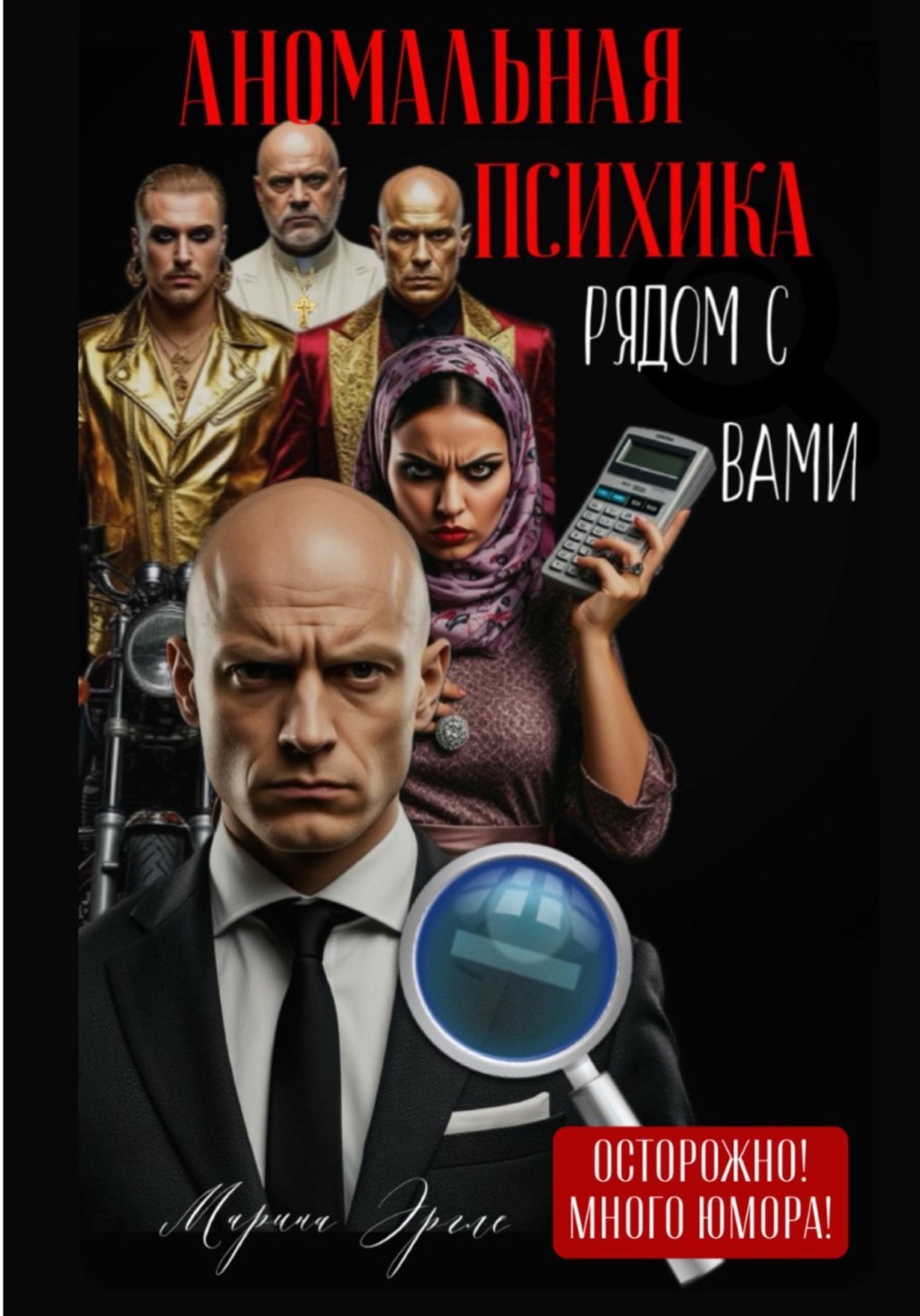 Обложка книги «Веселые истории, или Аномальная психика рядом с вами»