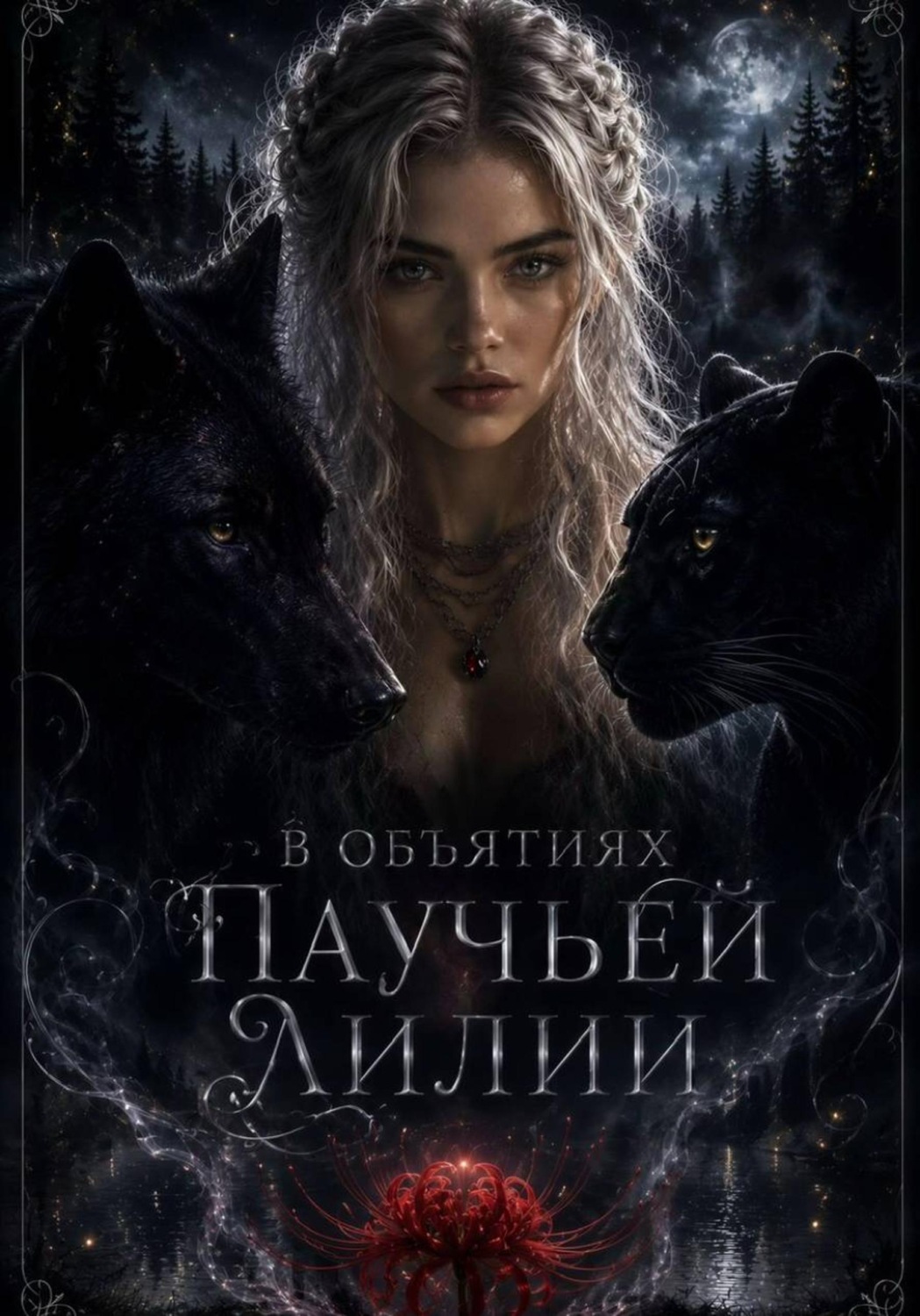 Обложка книги «В объятиях паучьей лилии»