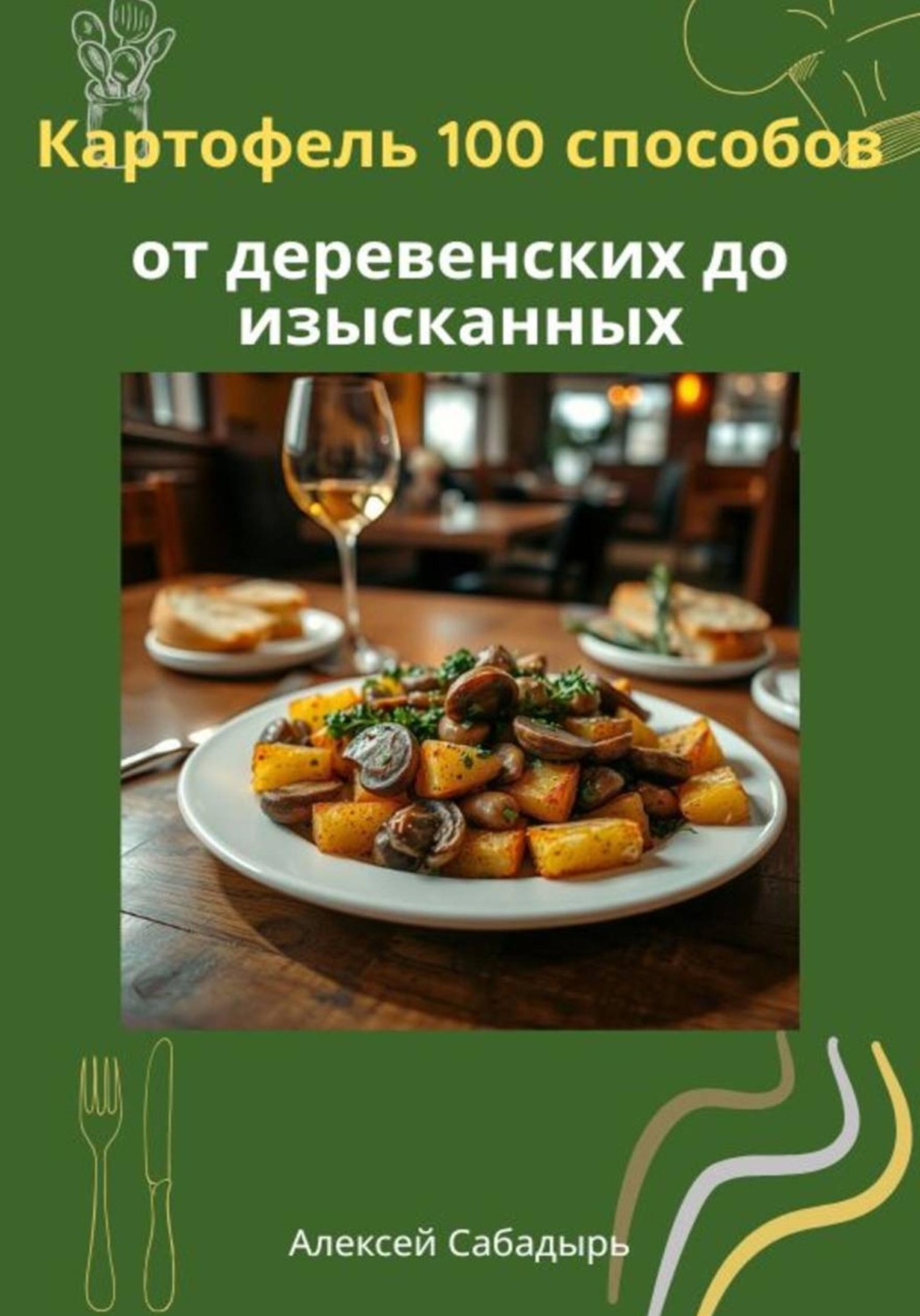 Обложка книги «Картофель 100 способов от деревенских до изысканных»
