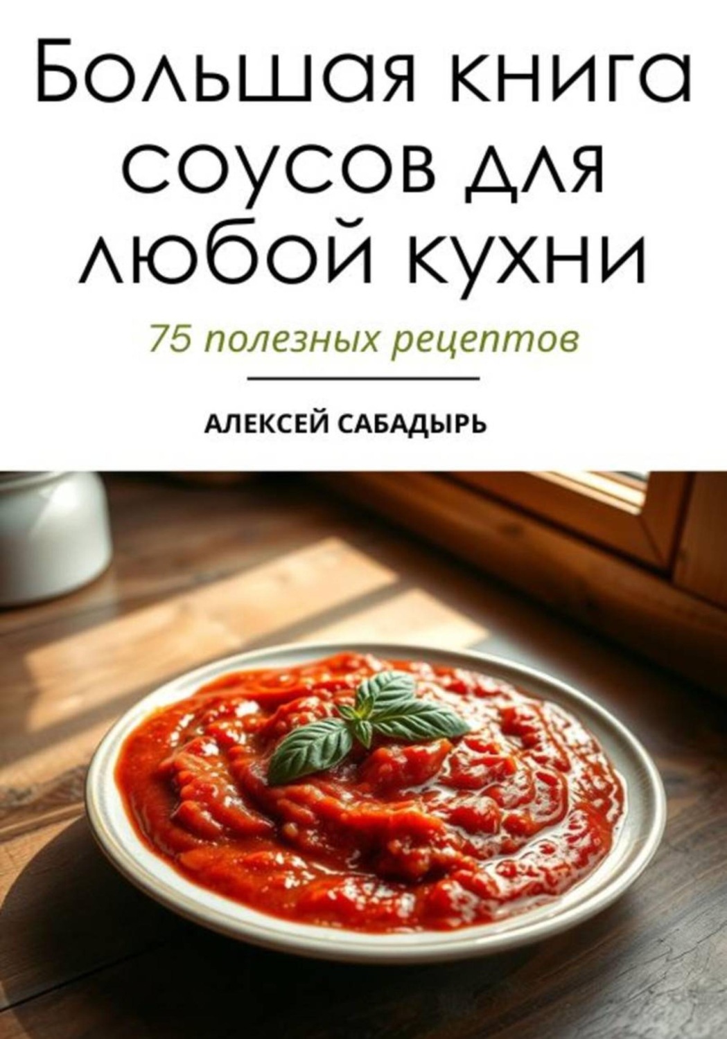 Обложка книги «Большая книга соусов для любой кухни»