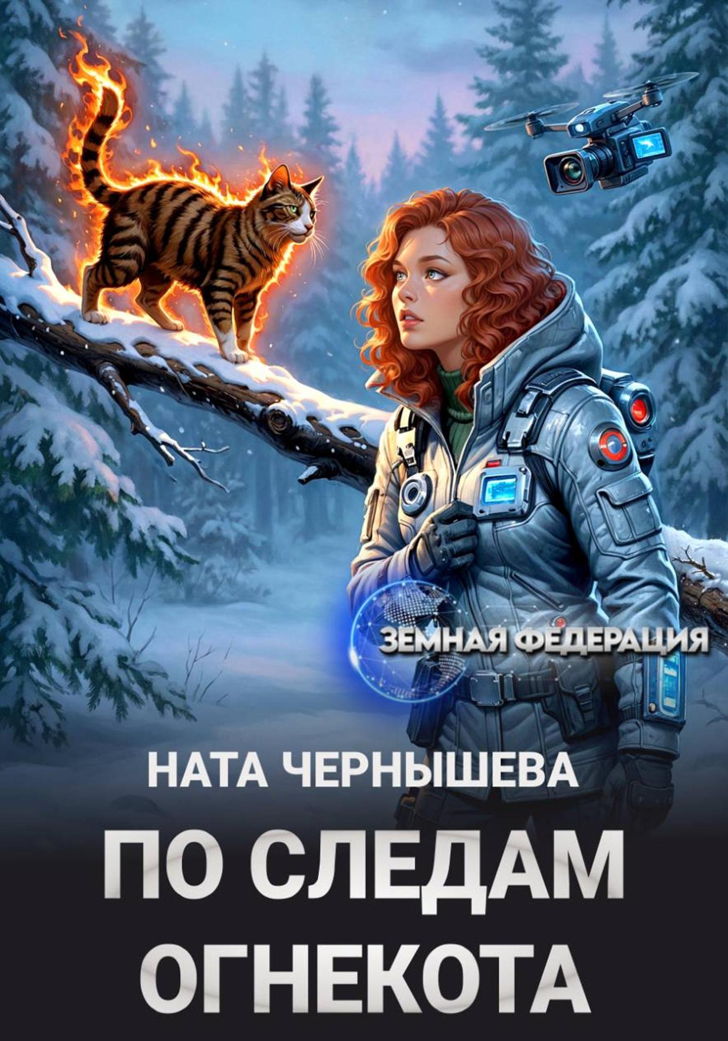 Обложка книги «По следам огнекота»