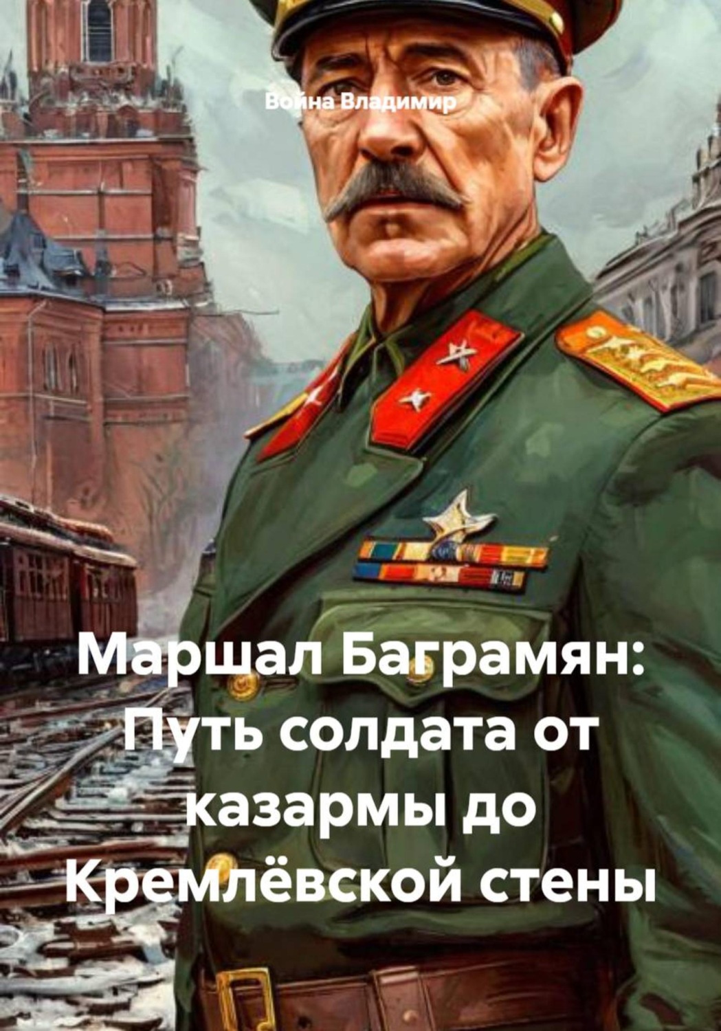 Обложка книги «Маршал Баграмян: Путь солдата от казармы до Кремлёвской стены»