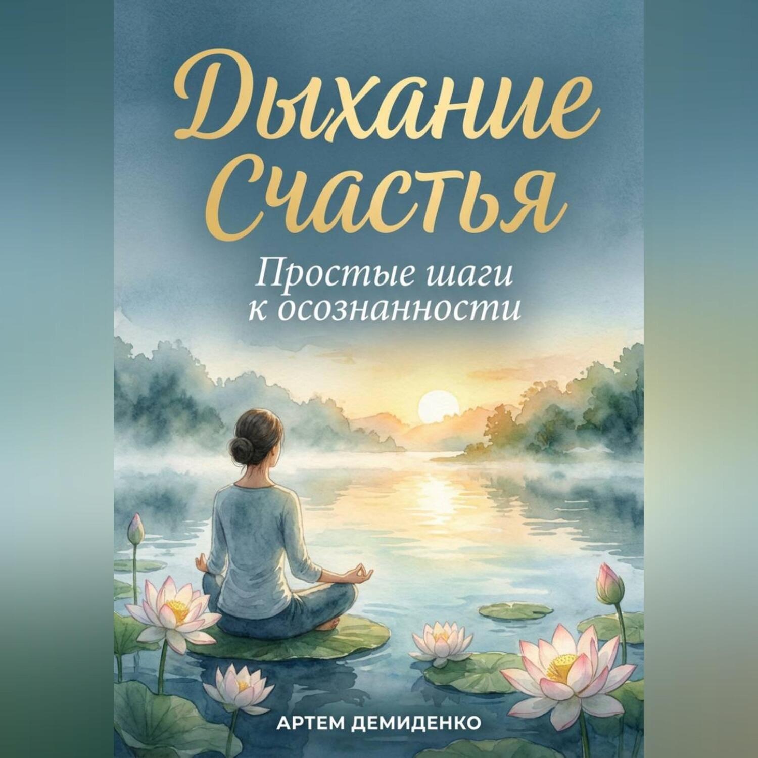 Обложка книги «Дыхание счастья: Простые шаги к осознанности»
