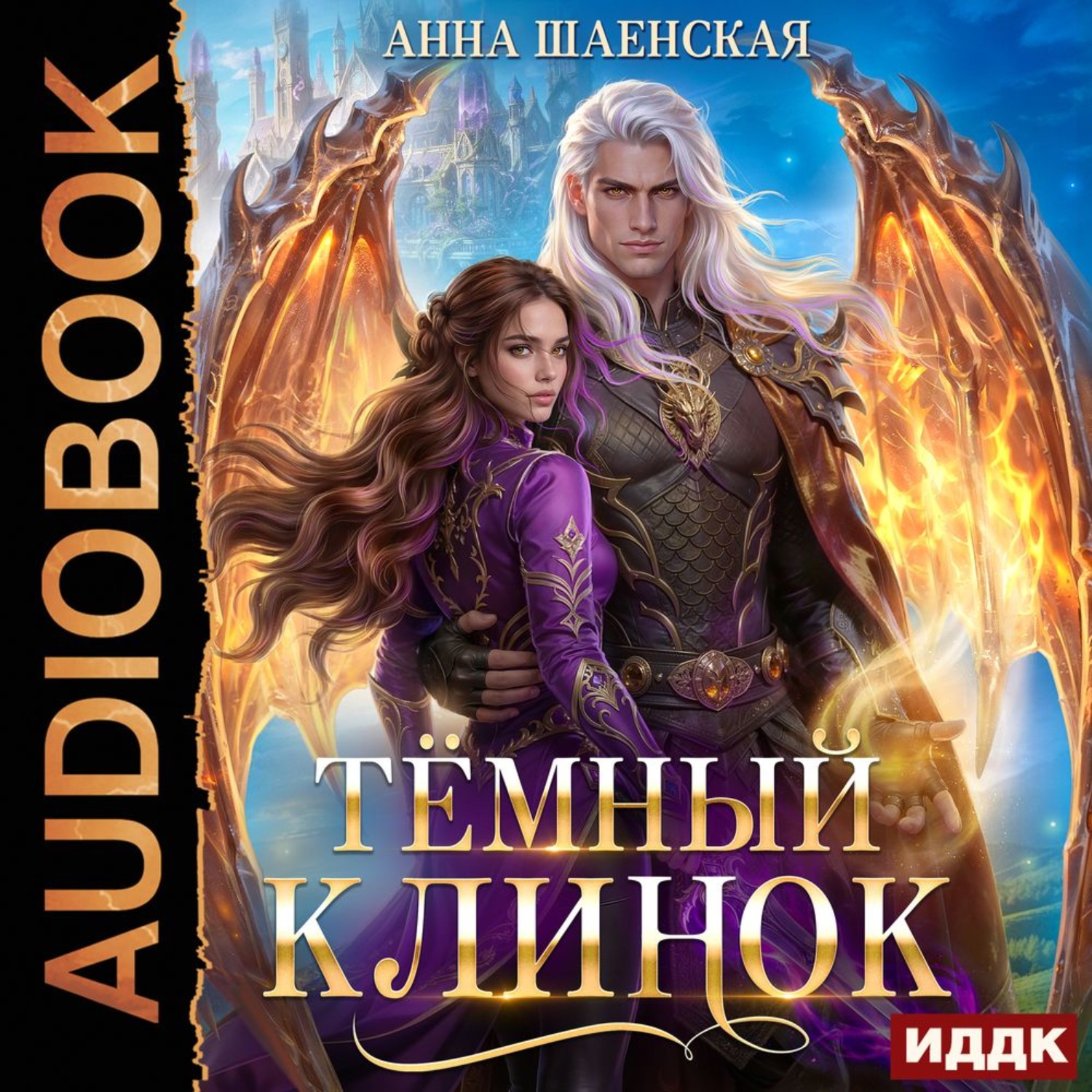 Обложка книги «Темный Клинок, или Некромантия по-драконьи»