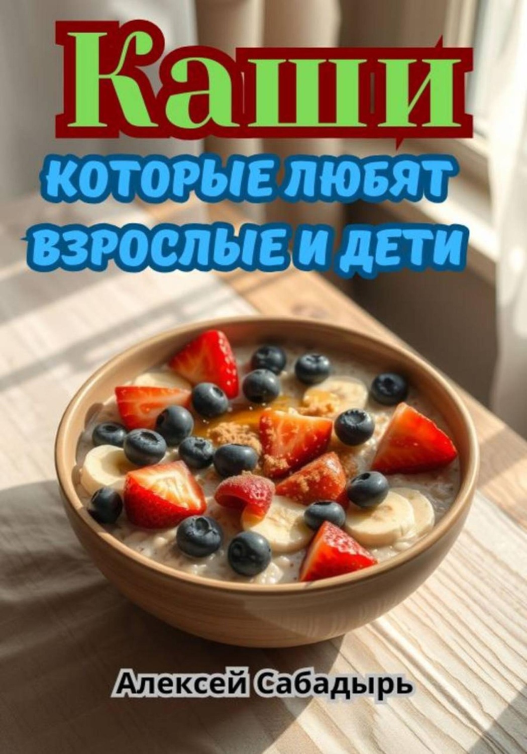 Обложка книги «Каши которые любят взрослые и дети»