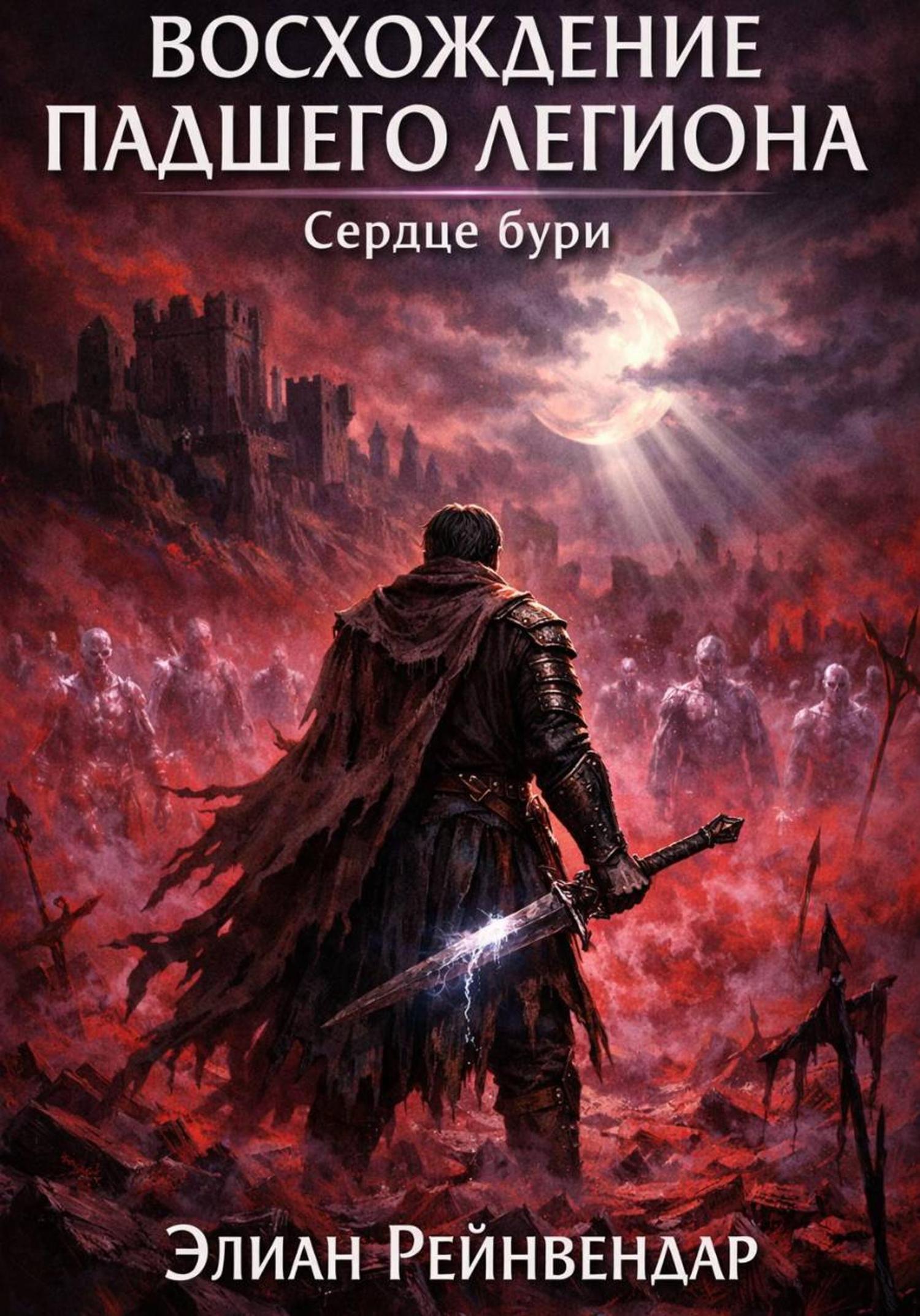 Обложка книги «Восхождение падшего легиона. Сердце бури»