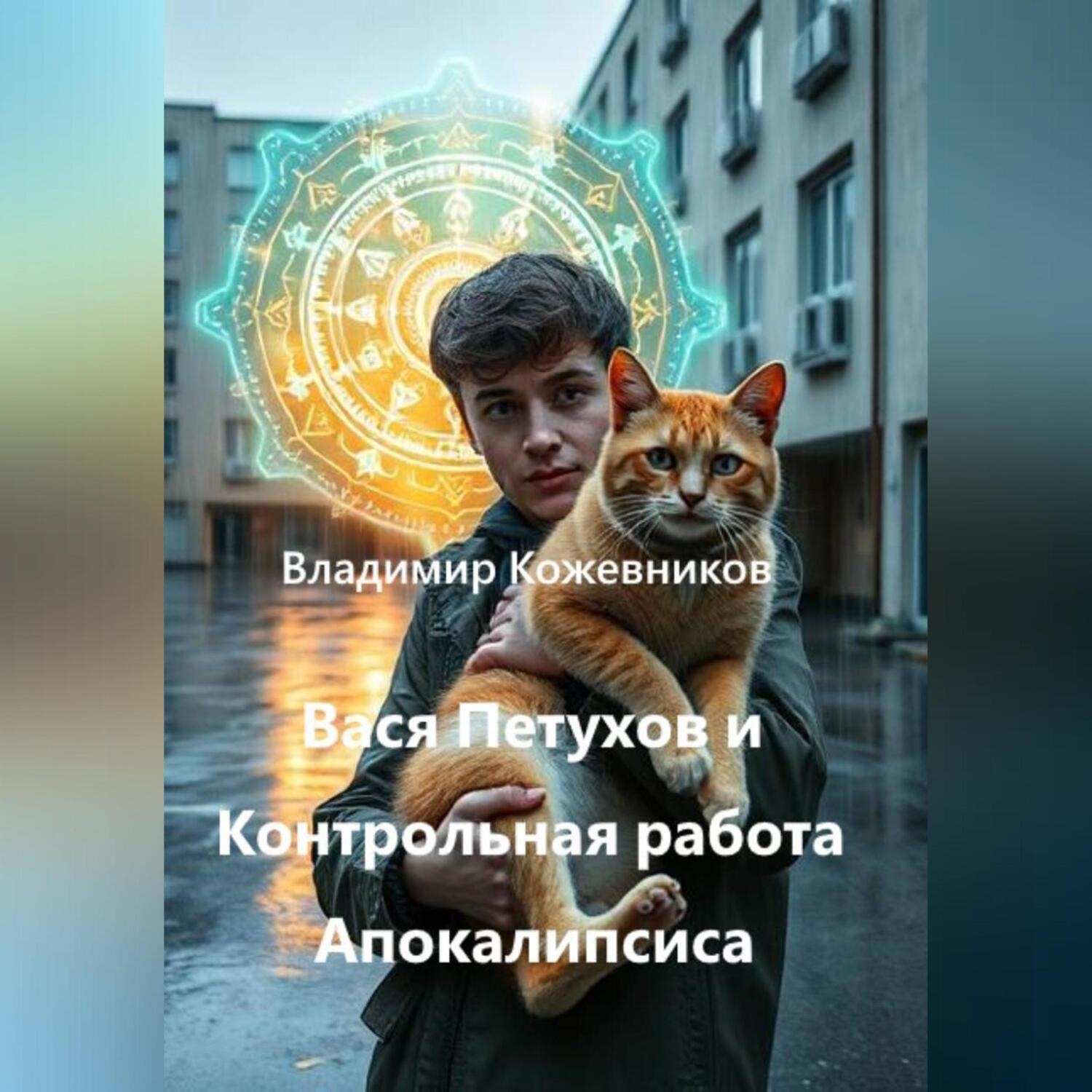 Обложка книги «Вася Петухов и Контрольная работа Апокалипсиса»