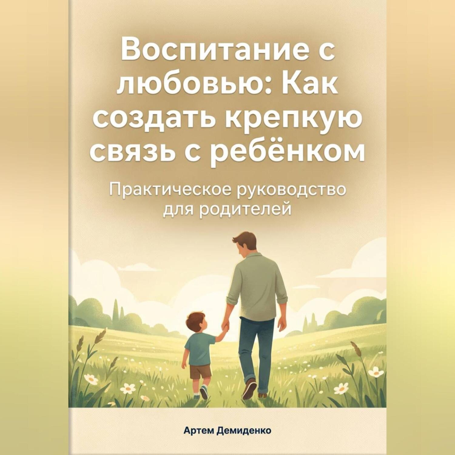 Обложка книги «Воспитание с любовью: Как создать крепкую связь с ребёнком»