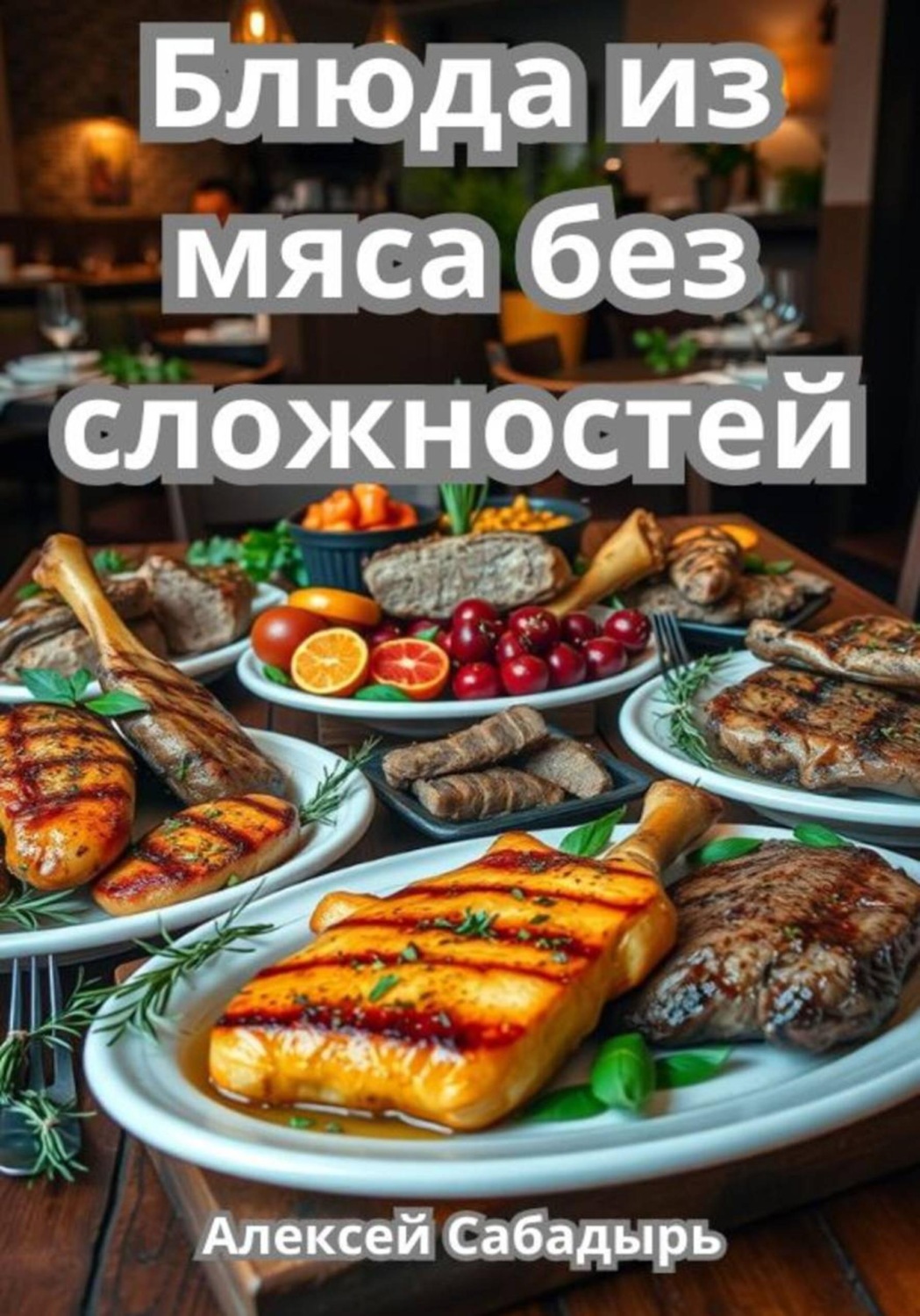 Обложка книги «Блюда из мяса без сложностей»