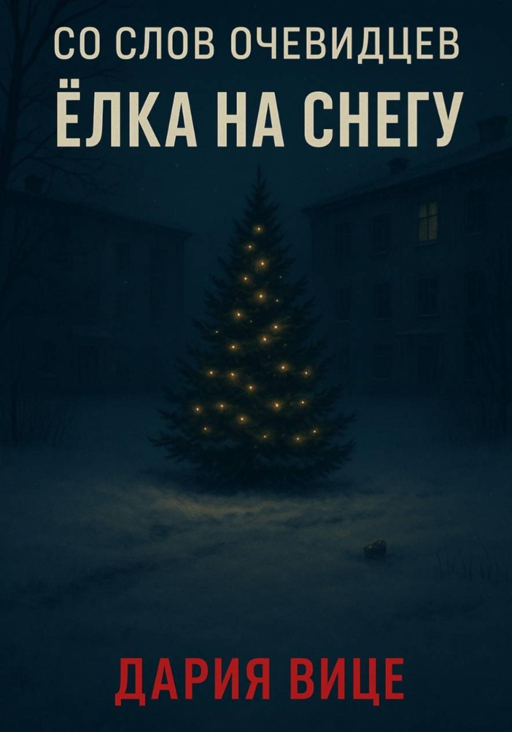 Обложка книги «Со слов очевидцев: Ёлка на снегу»