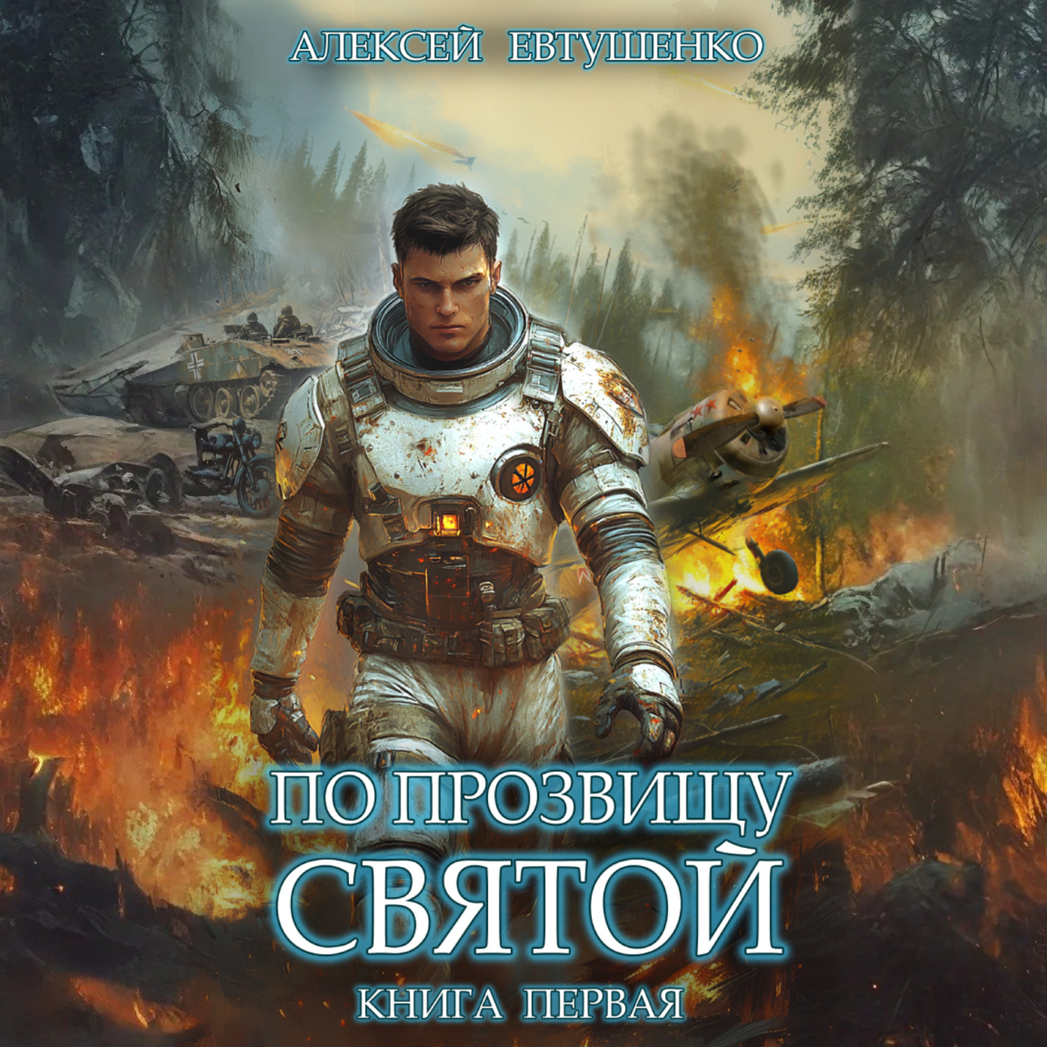 Обложка книги «По прозвищу Святой. Книга первая»