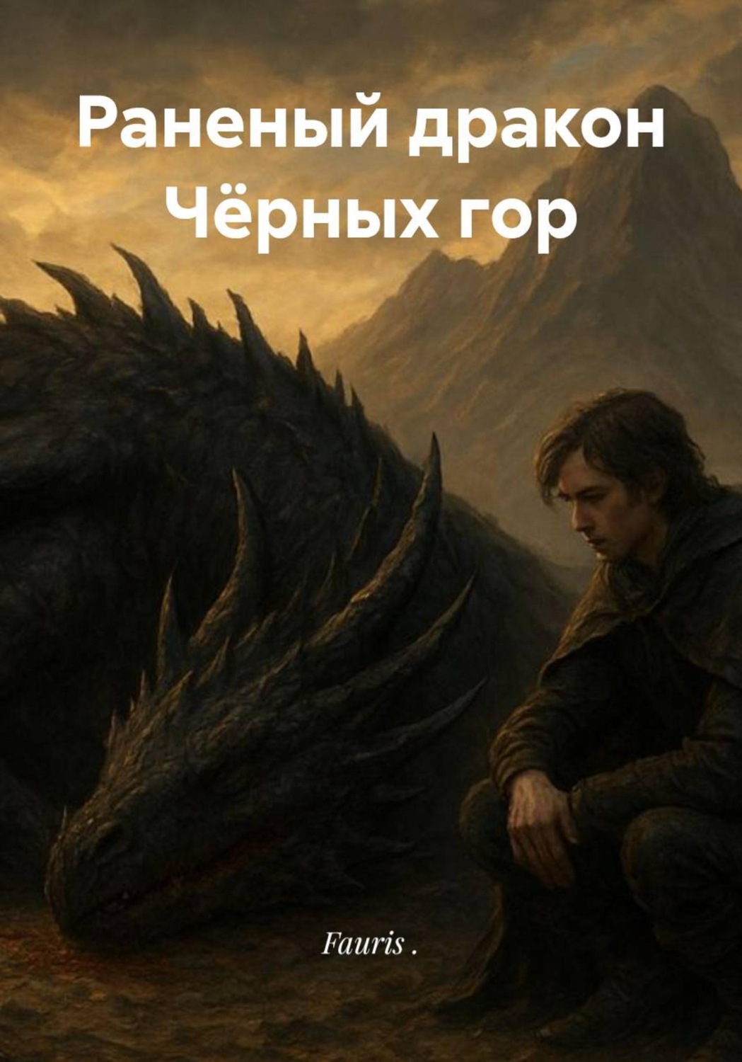 Обложка книги «Раненый дракон Чёрных гор»