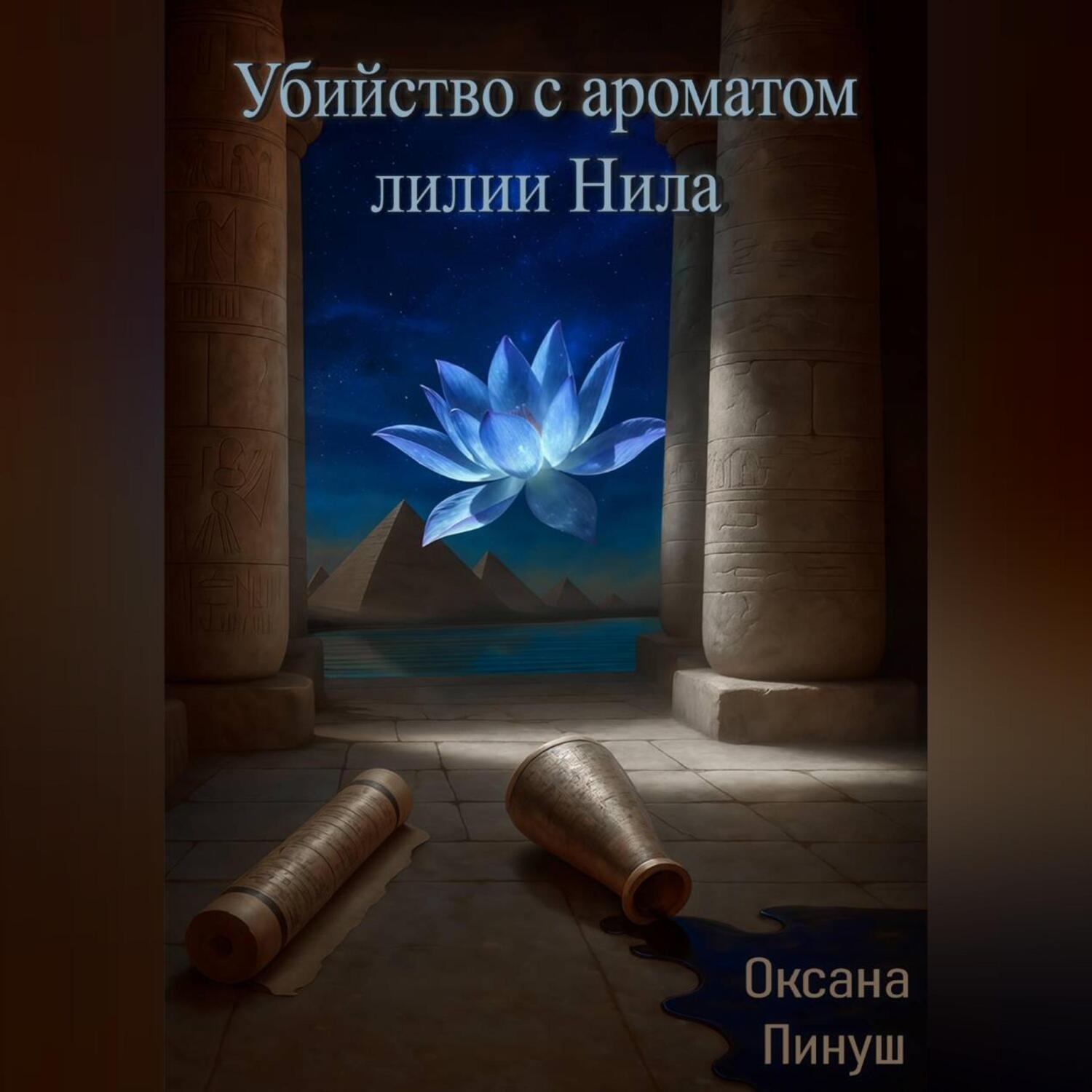 Обложка книги «Убийство с ароматом лилии Нила»