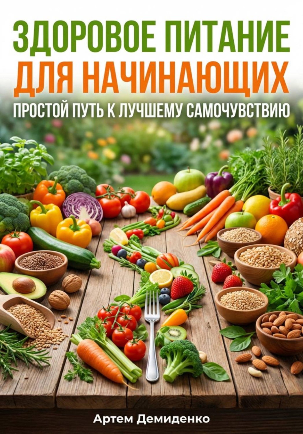 Обложка книги «Здоровое питание для начинающих: Простой путь к лучшему самочувствию»