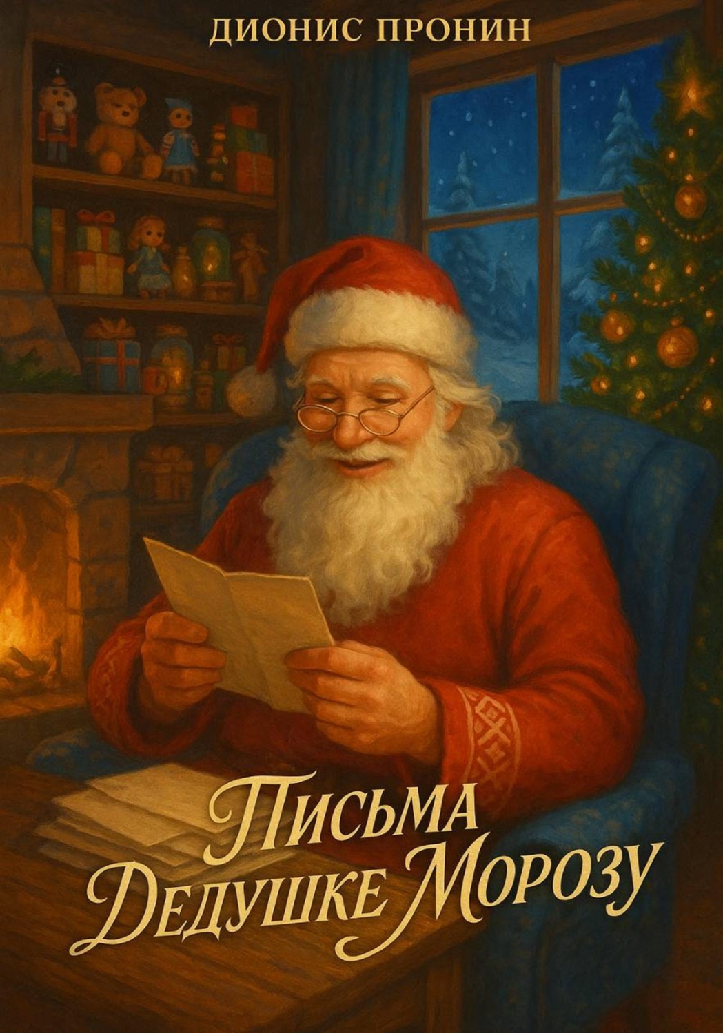 Обложка книги «Письма Дедушке Морозу»