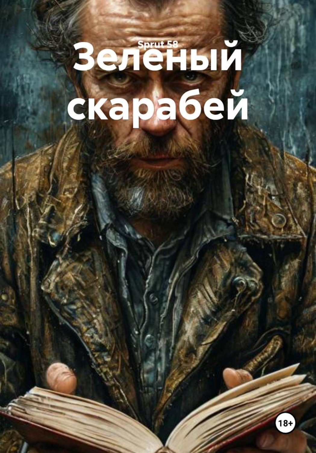 Обложка книги «Зеленый скарабей»