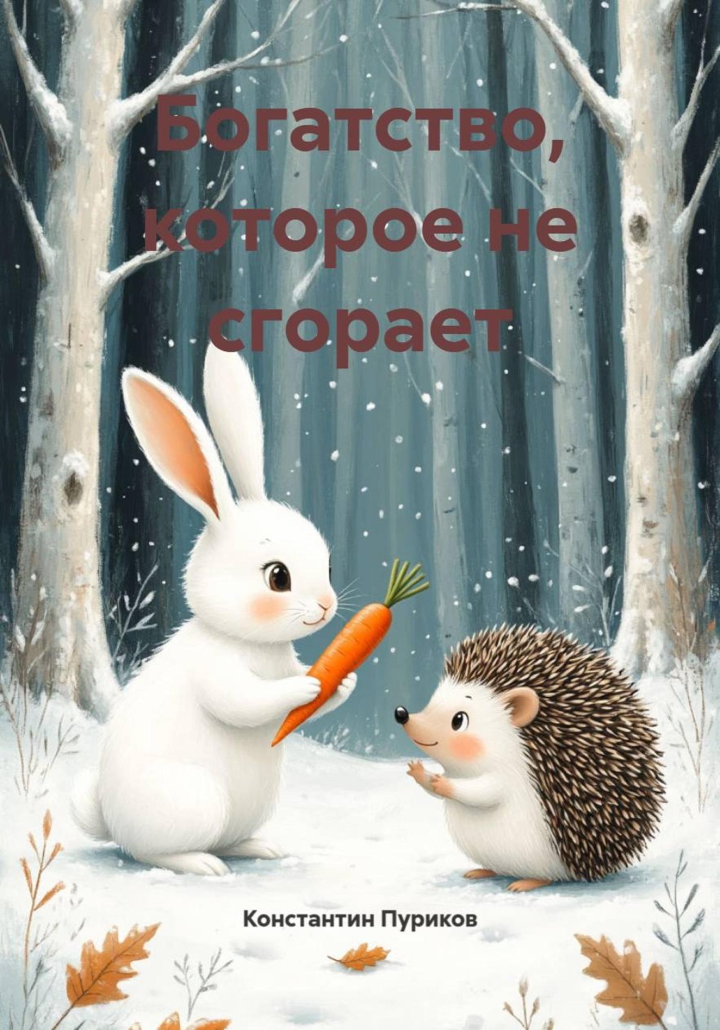 Обложка книги «Богатство, которое не сгорает»