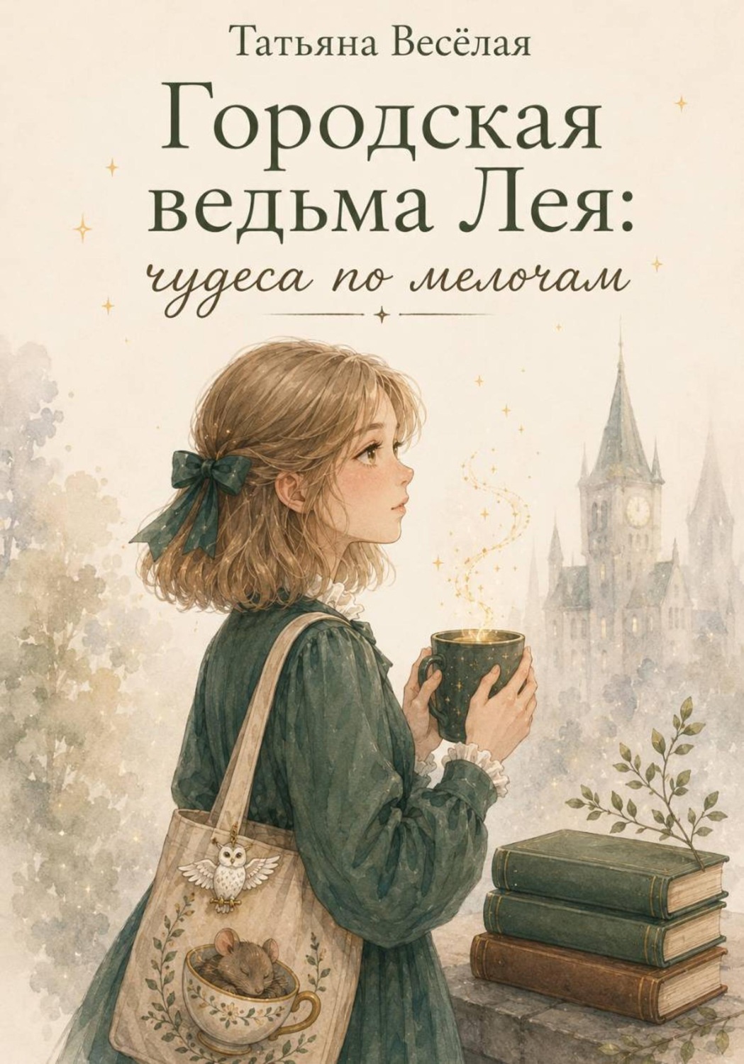 Обложка книги «Городская ведьма Лея»