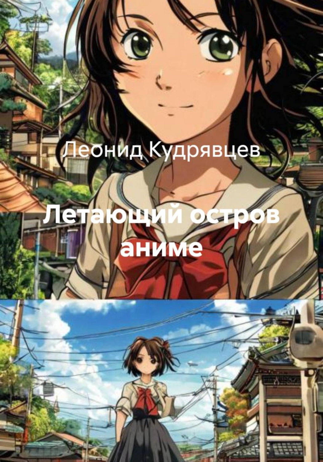 Обложка книги «Летающий остров аниме»