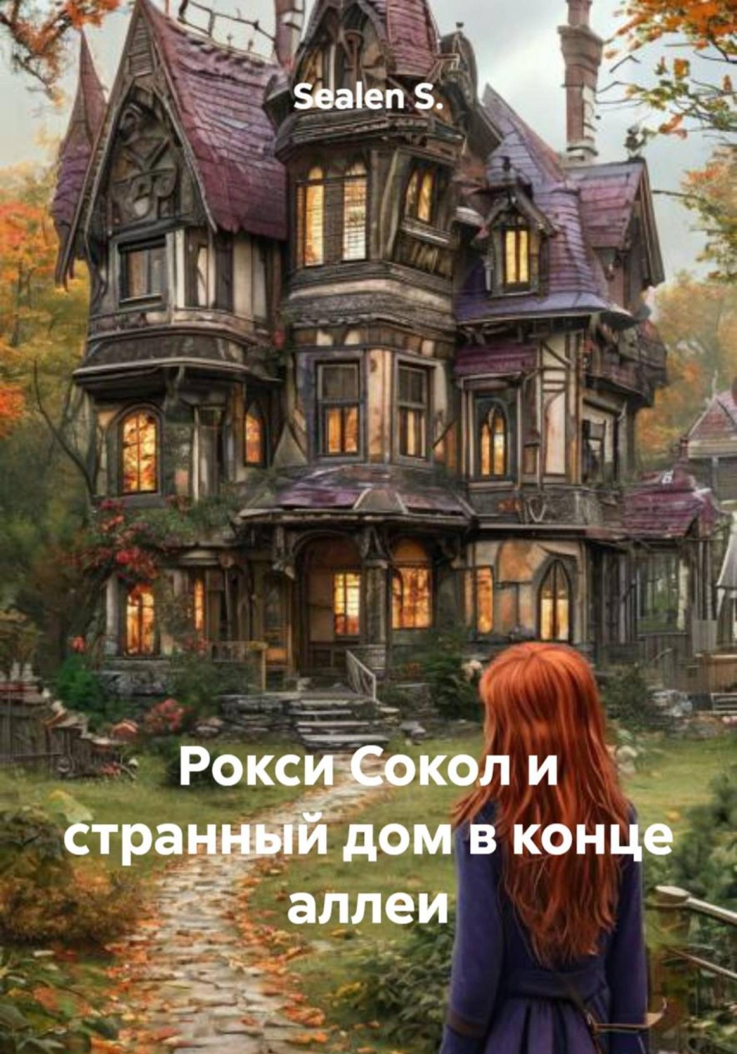 Обложка книги «Рокси Сокол и странный дом в конце аллеи»