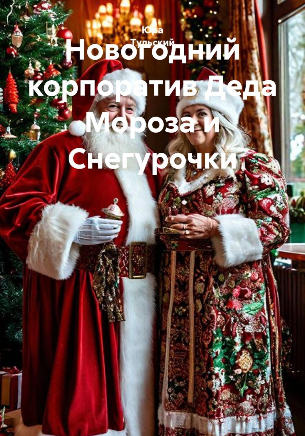 Обложка книги «Новогодний корпоратив Деда Мороза и Снегурочки»