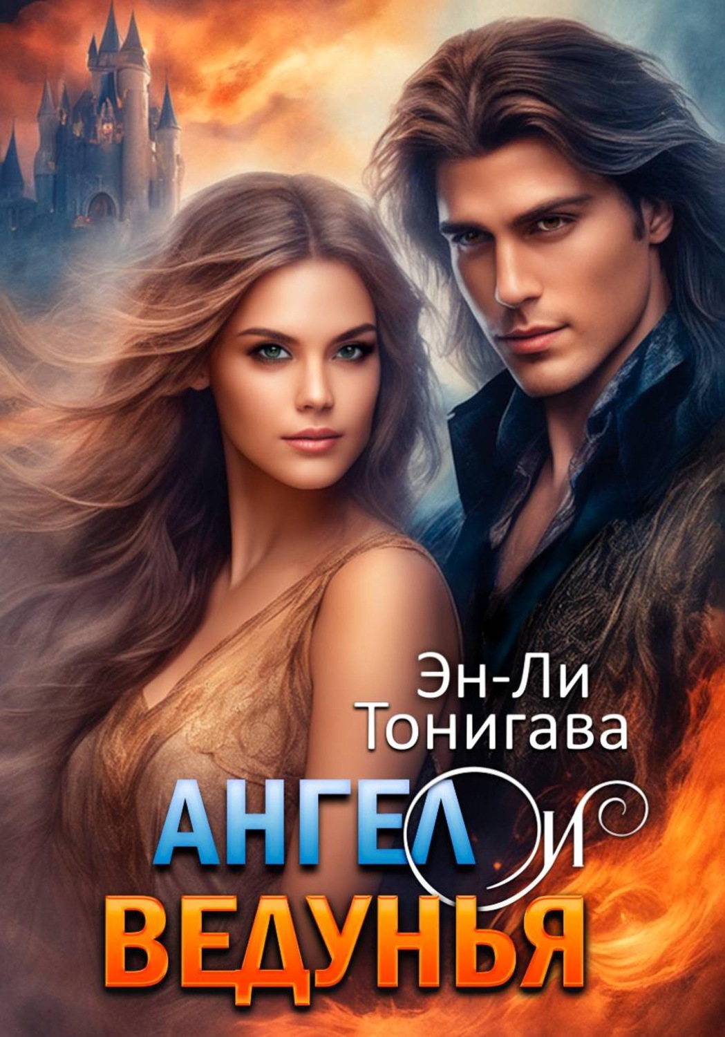 Обложка книги «Ангел и ведунья»