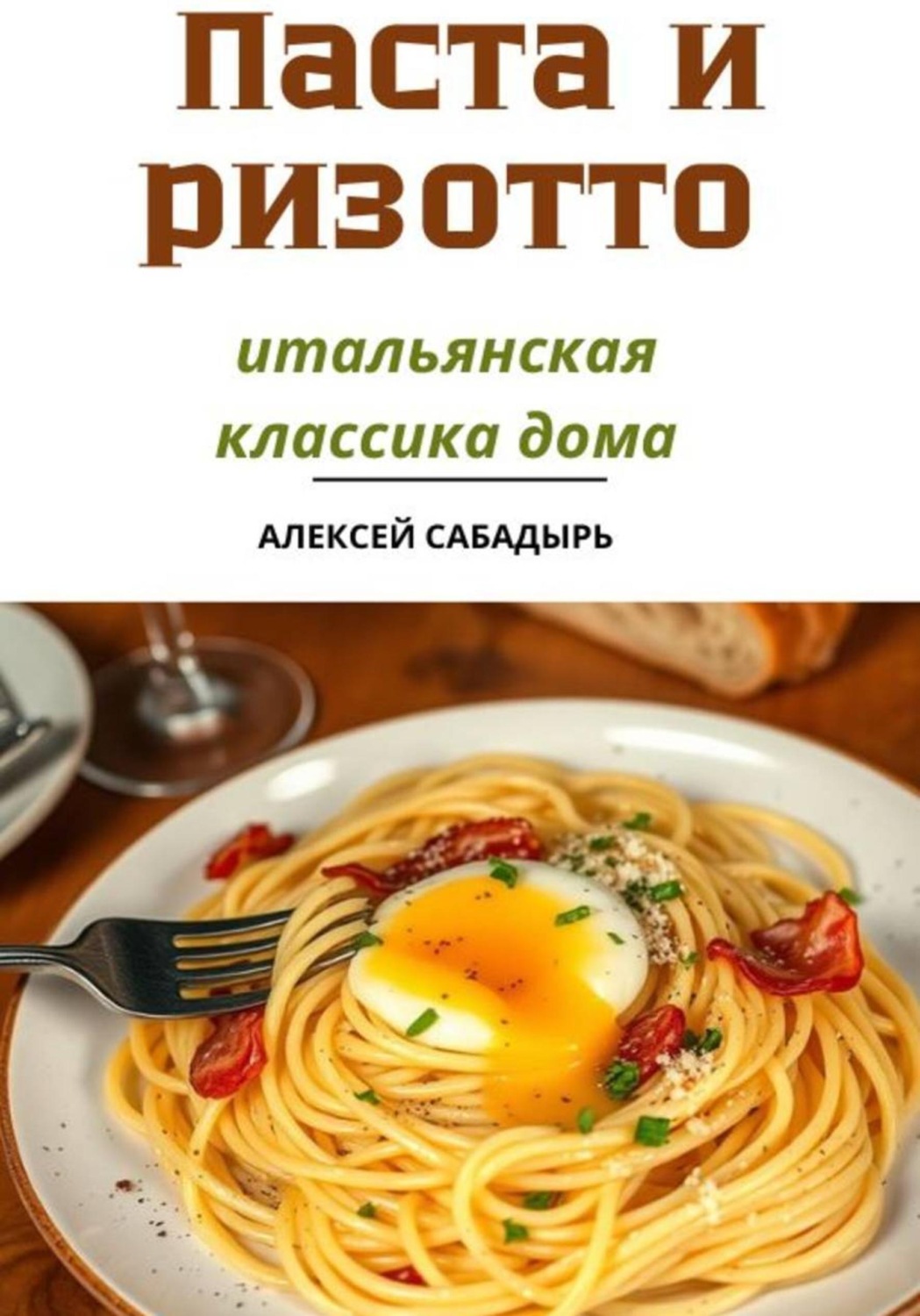 Обложка книги «Паста и ризотто: итальянская классика дома»