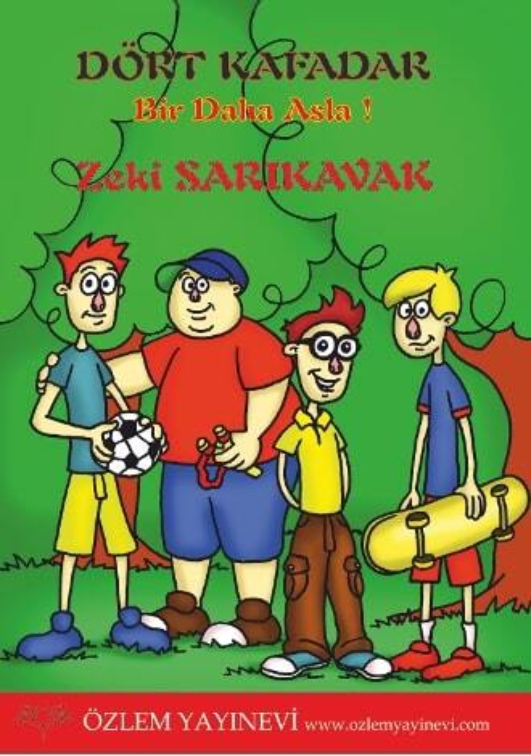 Обложка книги «Dört Kafadar»