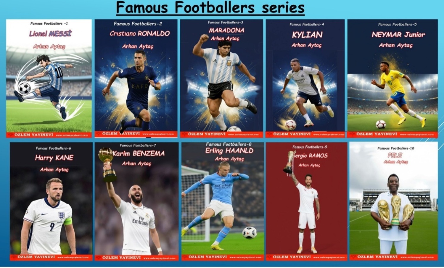 Обложка книги «Famous Footballers Series»