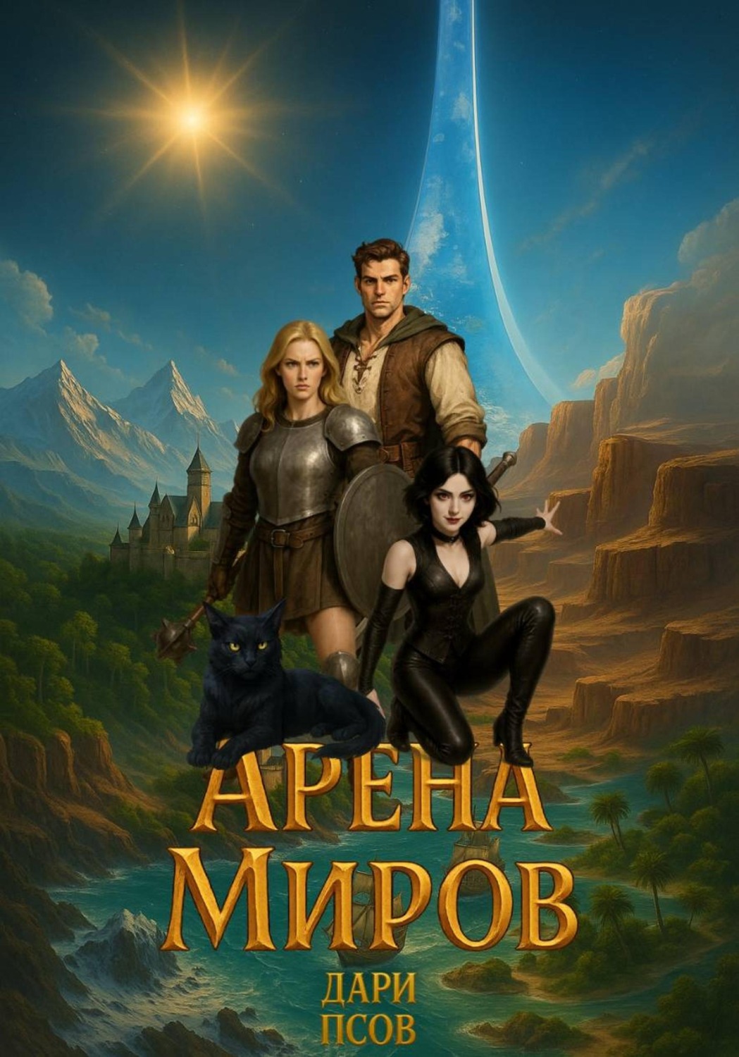 Обложка книги «Арена миров»