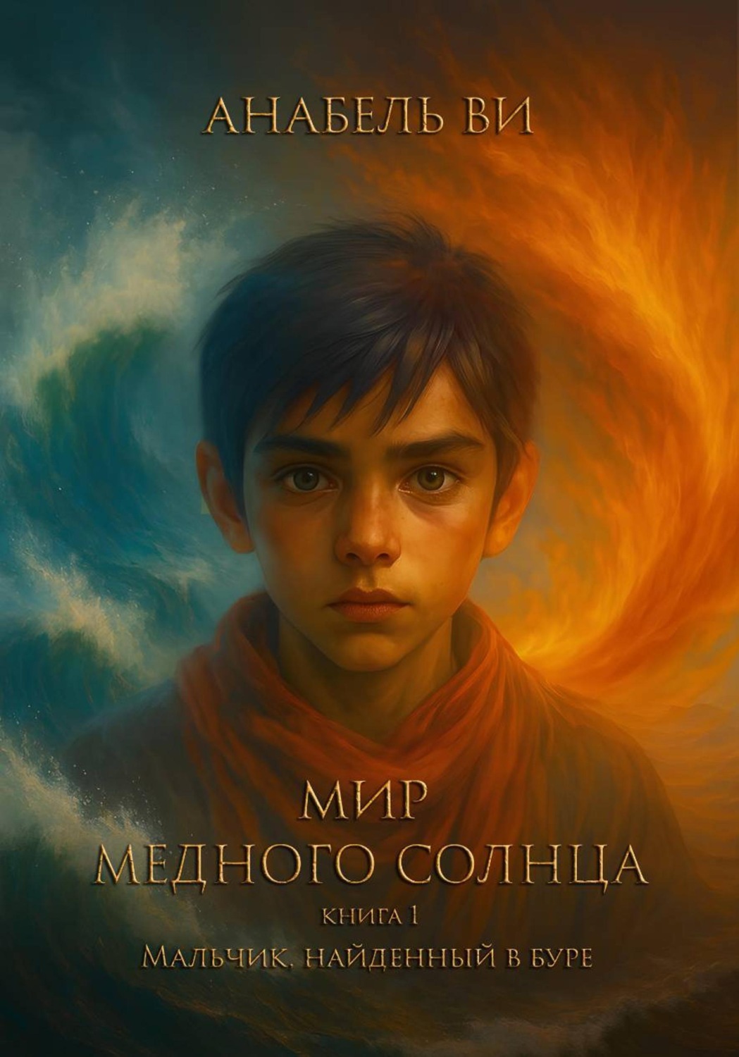 Обложка книги «Мир медного солнца. Книга 1. Мальчик, найденный в буре»