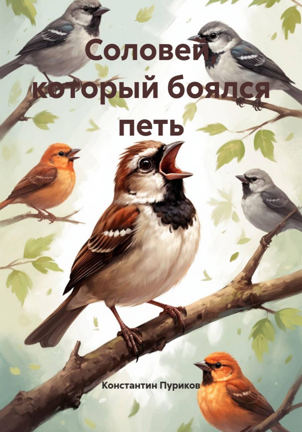 Обложка книги «Соловей, который боялся петь»