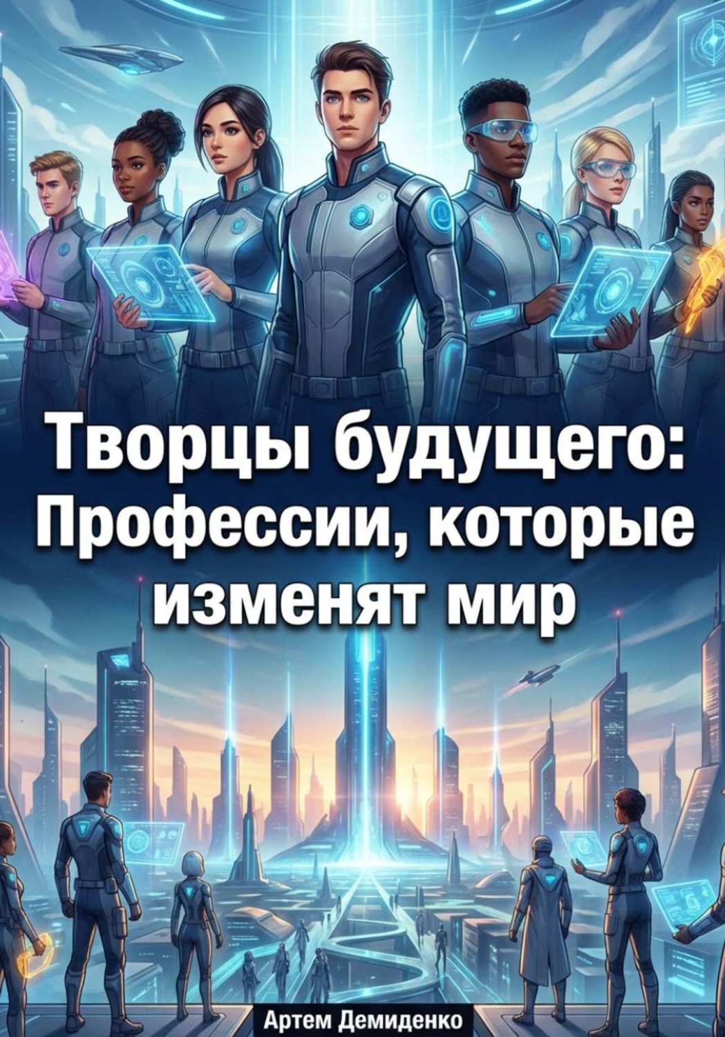 Обложка книги «Творцы будущего: Профессии, которые изменят мир»