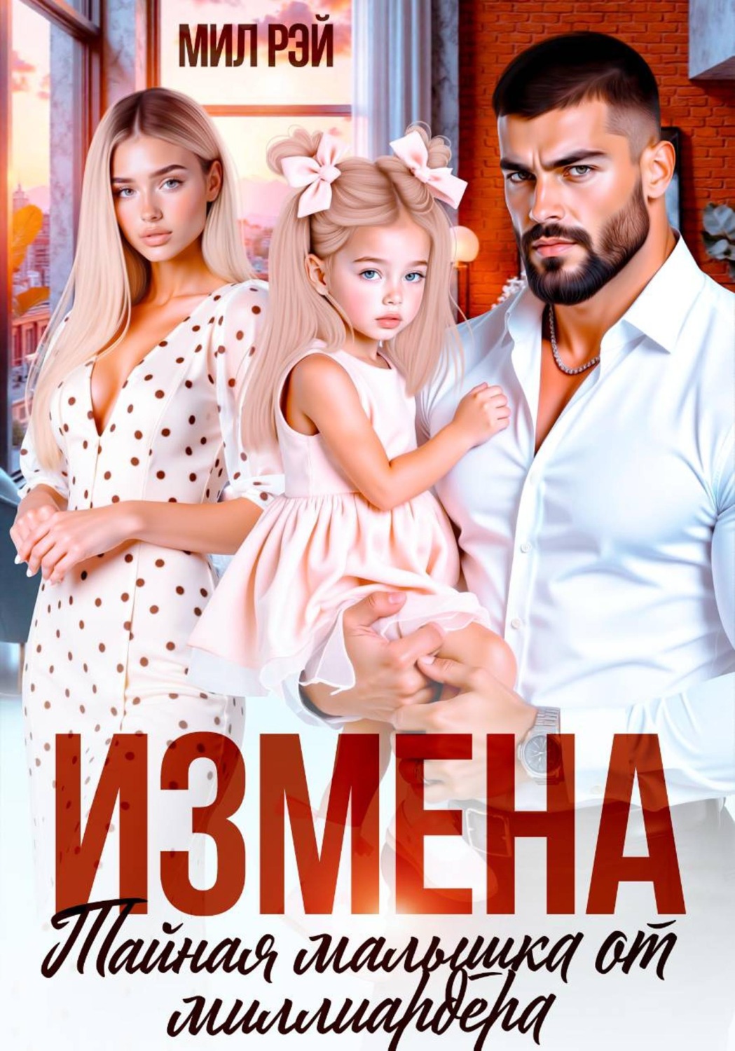 Обложка книги «Измена. Тайная малышка от Миллиардера»