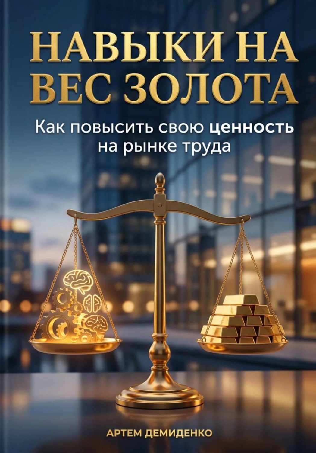 Обложка книги «Навыки на вес золота: Как повысить свою ценность на рынке труда»