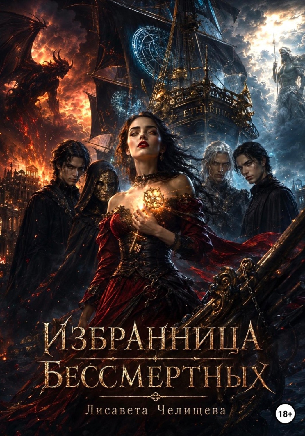 Обложка книги «Избранница бессмертных»