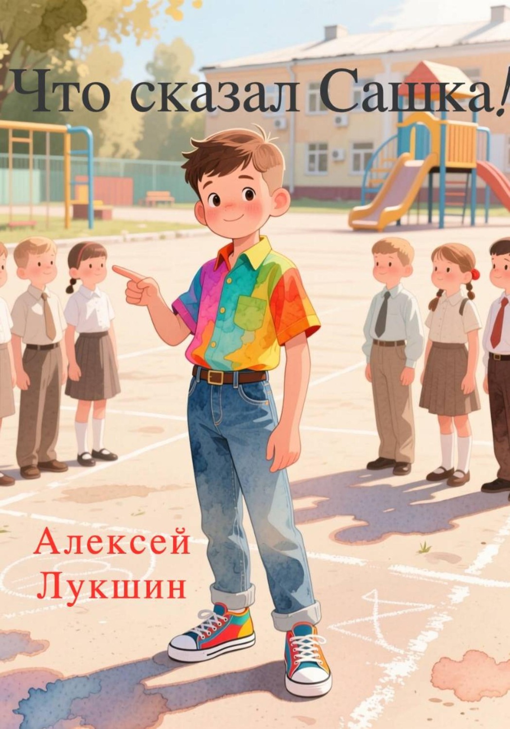 Обложка книги «Что сказал Сашка!»