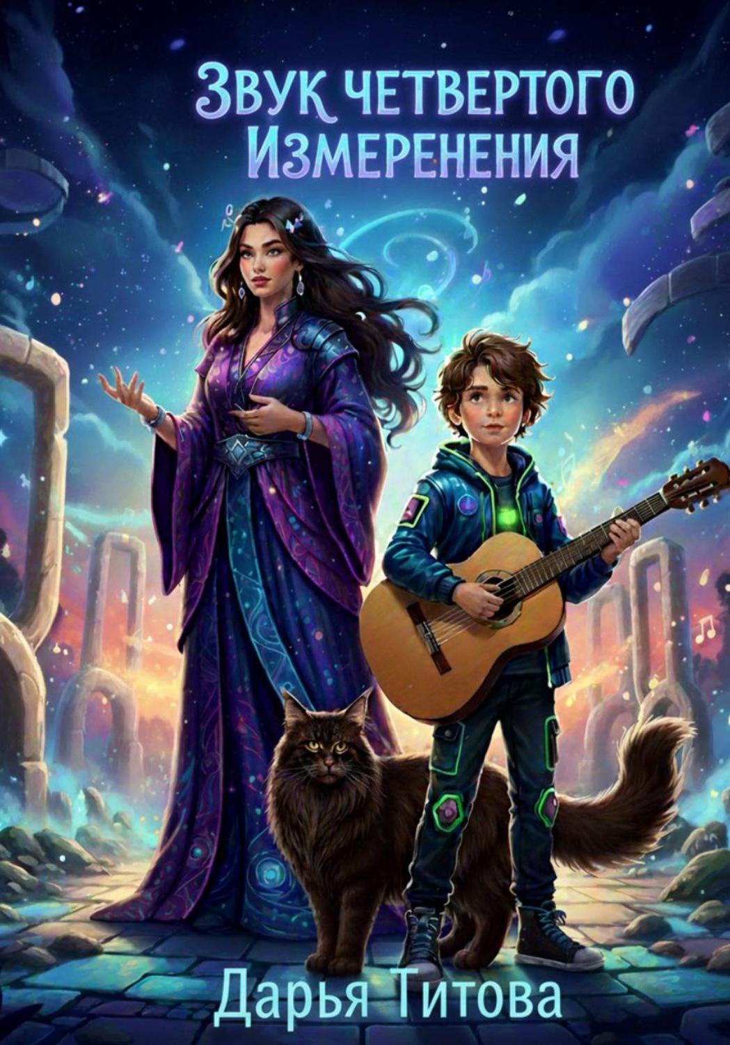 Обложка книги «Звук четвертого измерения»